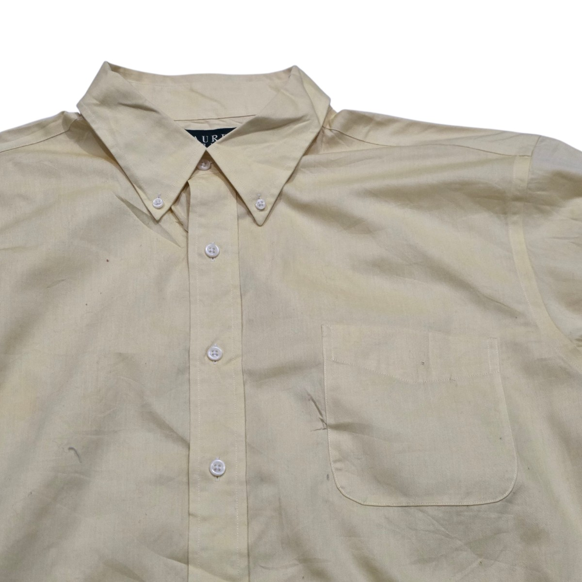 Camisa Ralph Lauren Xgrande Xl Amarillo (Usado)