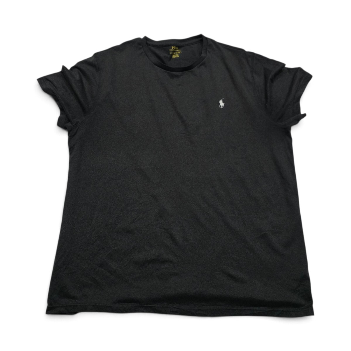 Playera Ralph Lauren Xgrande Xl Gris Pony Blanco (Usado)
