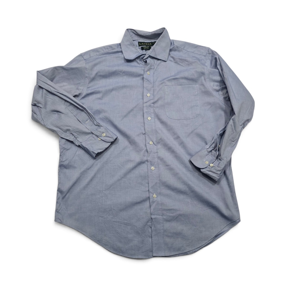 Camisa Ralph Lauren Xgrande Xl Azul 17 32-33 Classic Fit