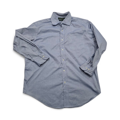 Camisa Ralph Lauren Xgrande Xl Azul 17 32-33 Classic Fit