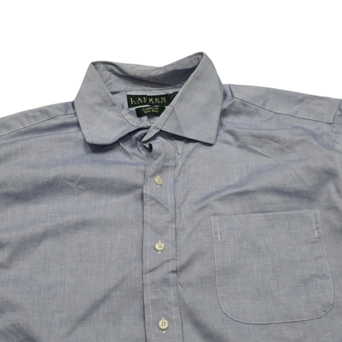 Camisa Ralph Lauren Xgrande Xl Azul 17 32-33 Classic Fit