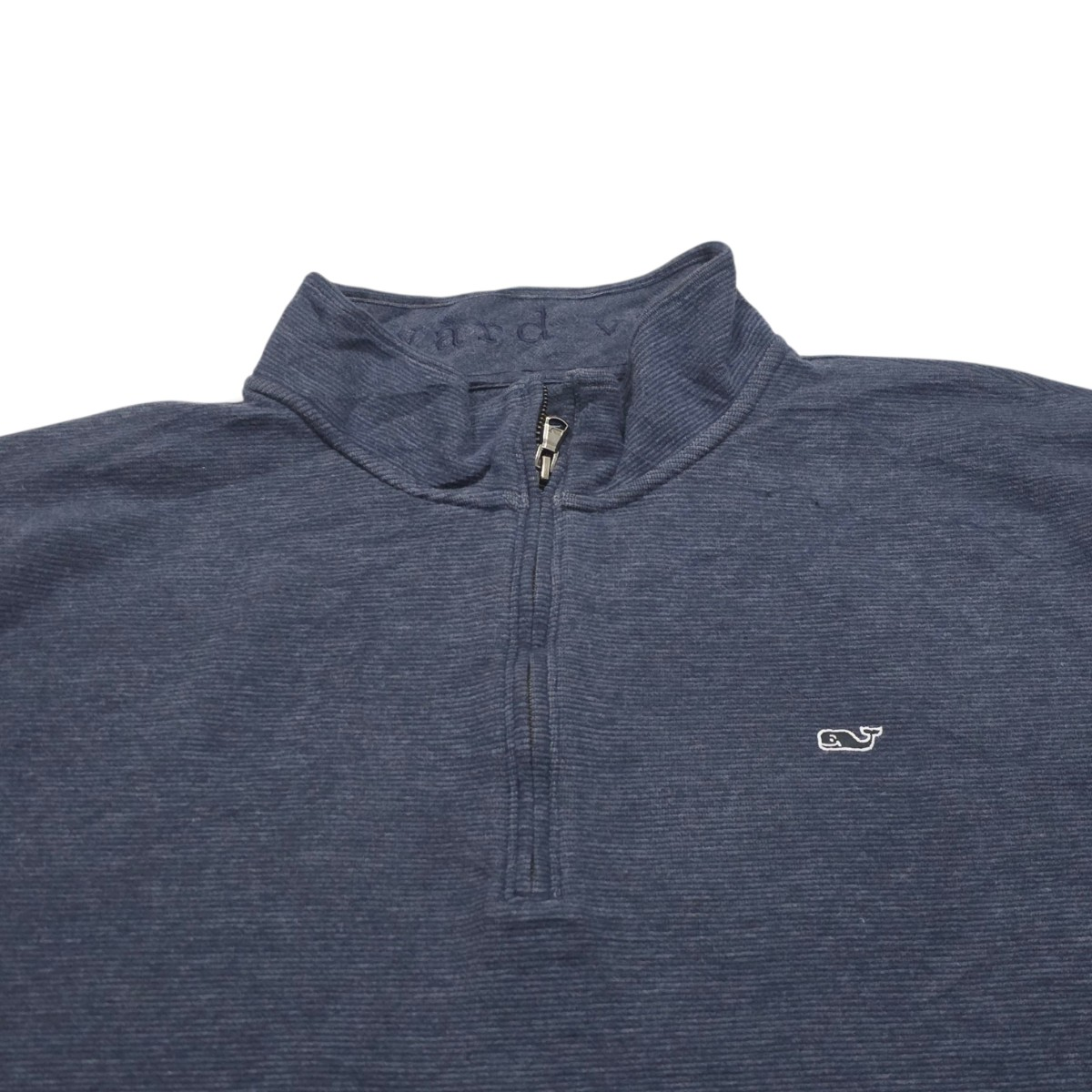 Sudadera Vineyard Vines 2xl Azul Cierre Corto (Usado)