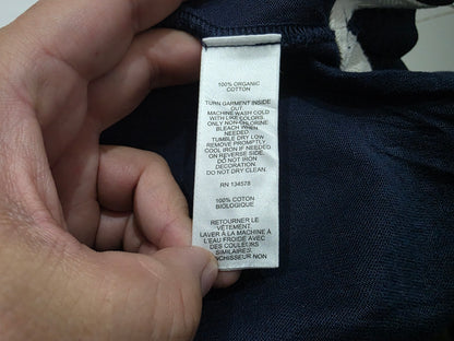 Playera Polo Vineyard Vines 2xl Azul Cuello Blanco (Usado)