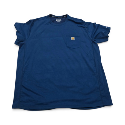 Playera Relaxed Fit Carhartt 2xl Azul (Usado)