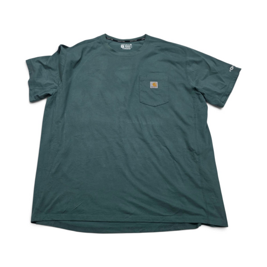 Playera Relaxed Fit Carhartt 2xl Verde (Usado)