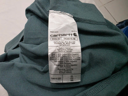 Playera Relaxed Fit Carhartt 2xl Verde (Usado)