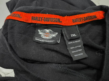 Playera Harley Davidson 2xl Negro (Usado)