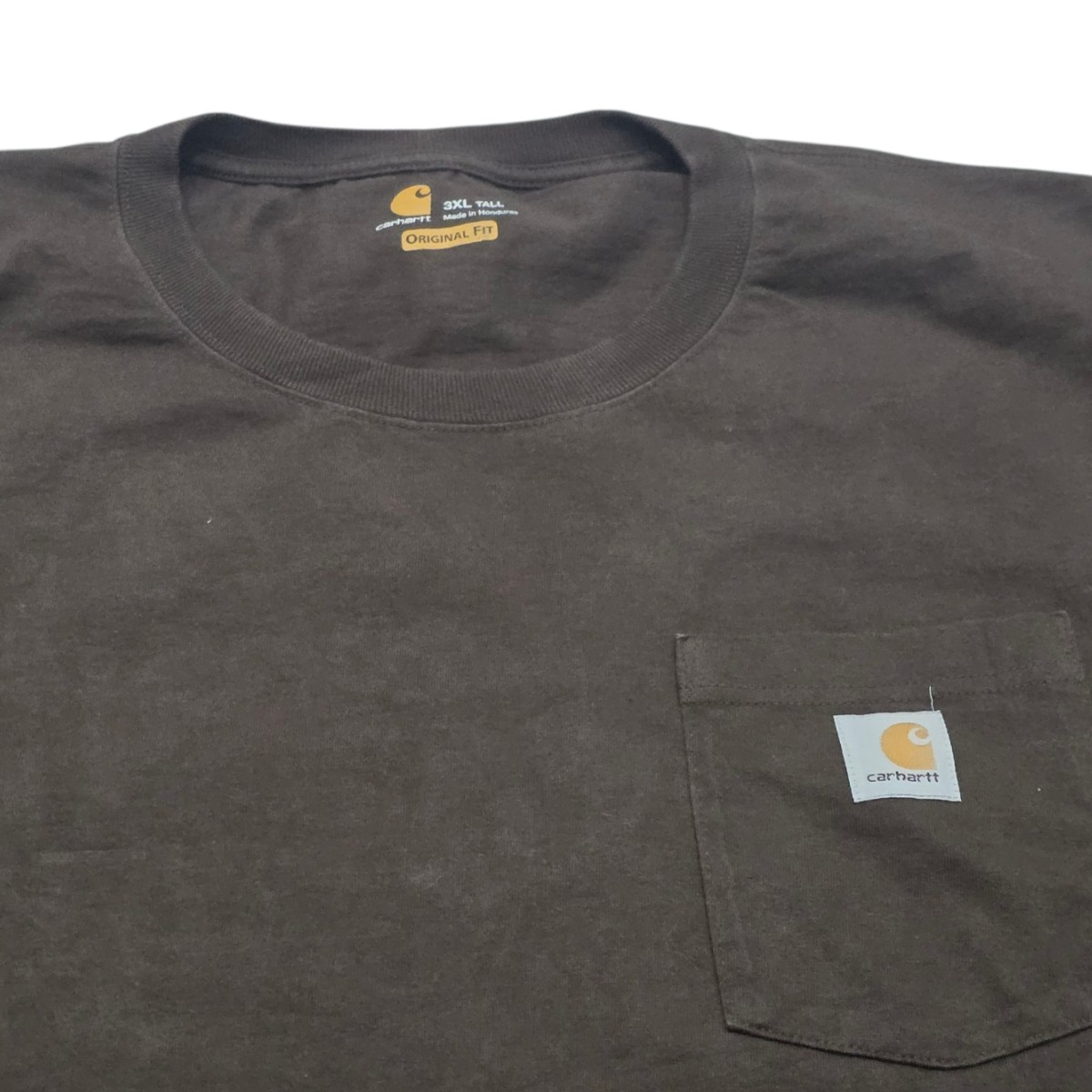 Playera Carhartt 3xl Tall Cafe (Usado)