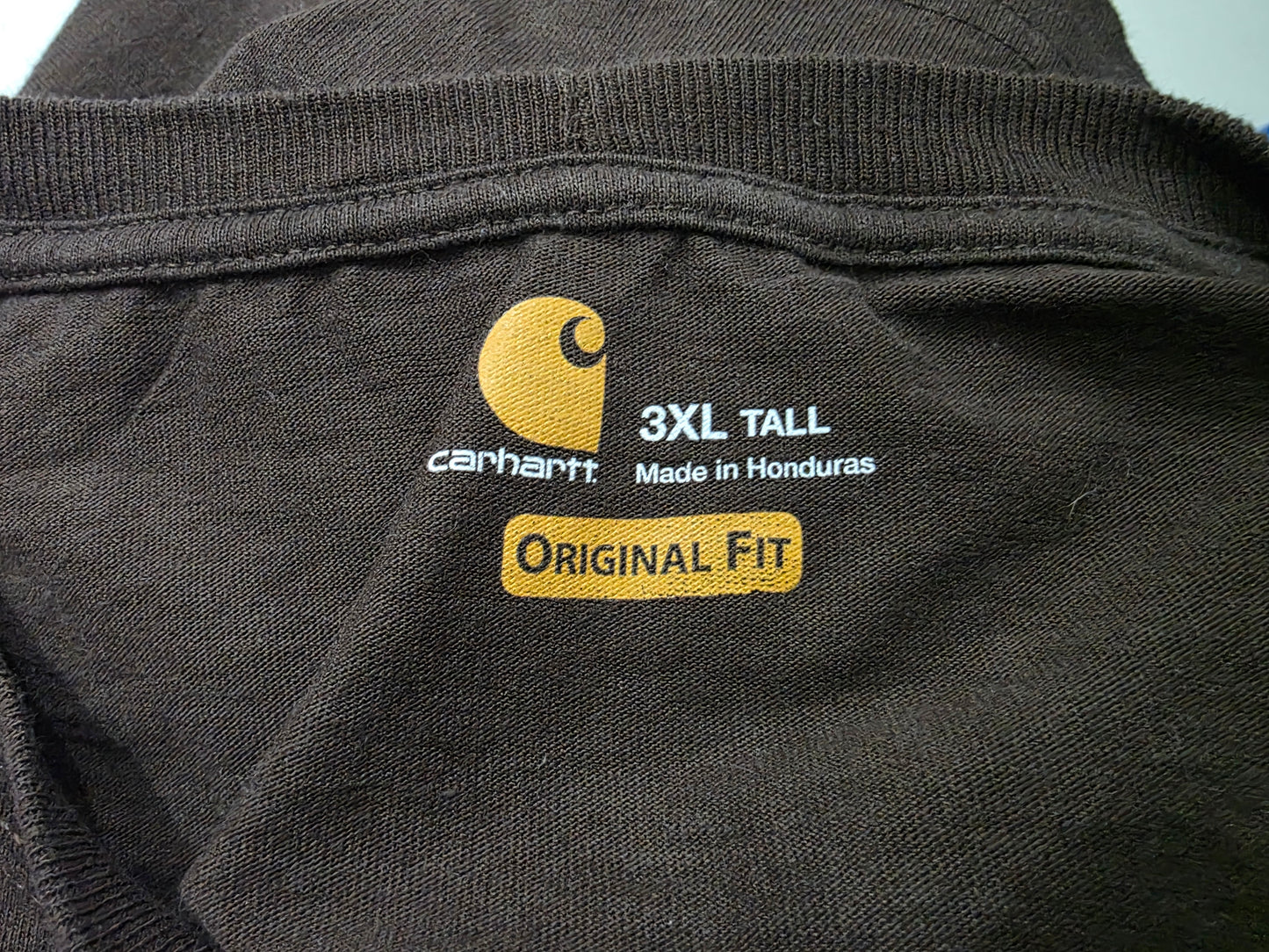 Playera Carhartt 3xl Tall Cafe (Usado)