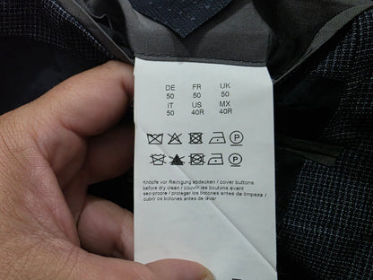 Saco Hugo Boss 40r Azul (Usado)