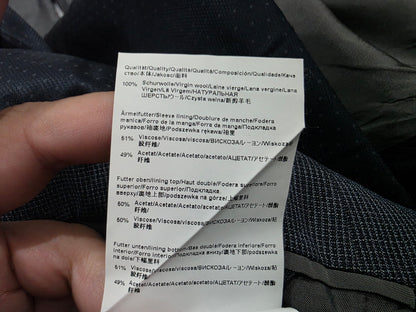 Saco Hugo Boss 40r Azul (Usado)