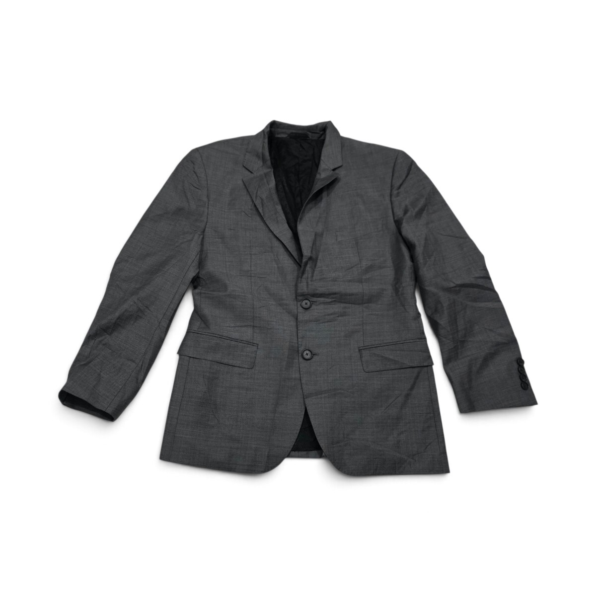Saco Hugo Boss Talla 40 S Gris (Usado)
