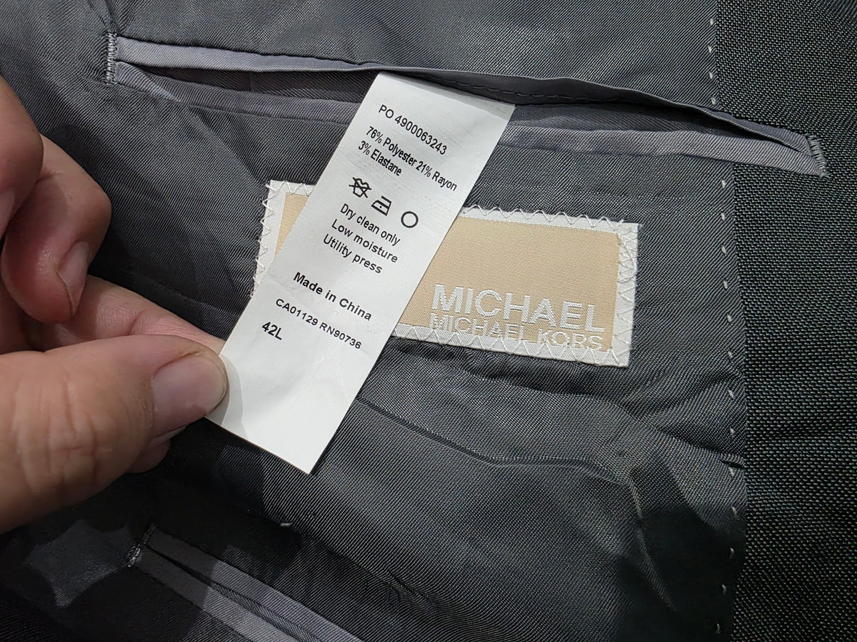 Saco Michael Kors Talla 42 L Gris (Usado)