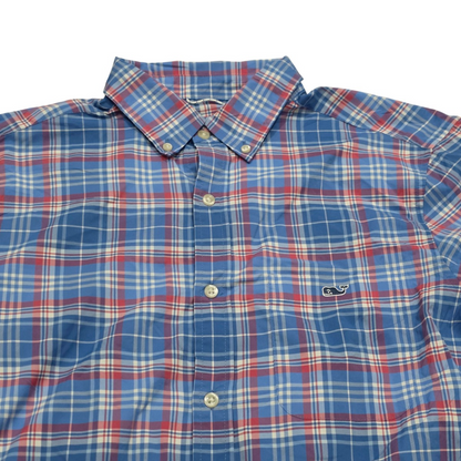 Camisa Vineyard Vines Performance Mediana M Azul (Usado)