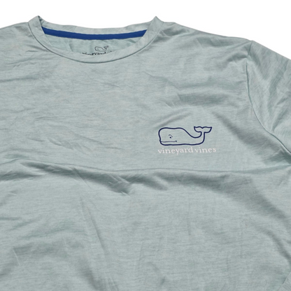 Playera Manga Larga Vineyard Vines Mediana M Verde Menta (Usado)