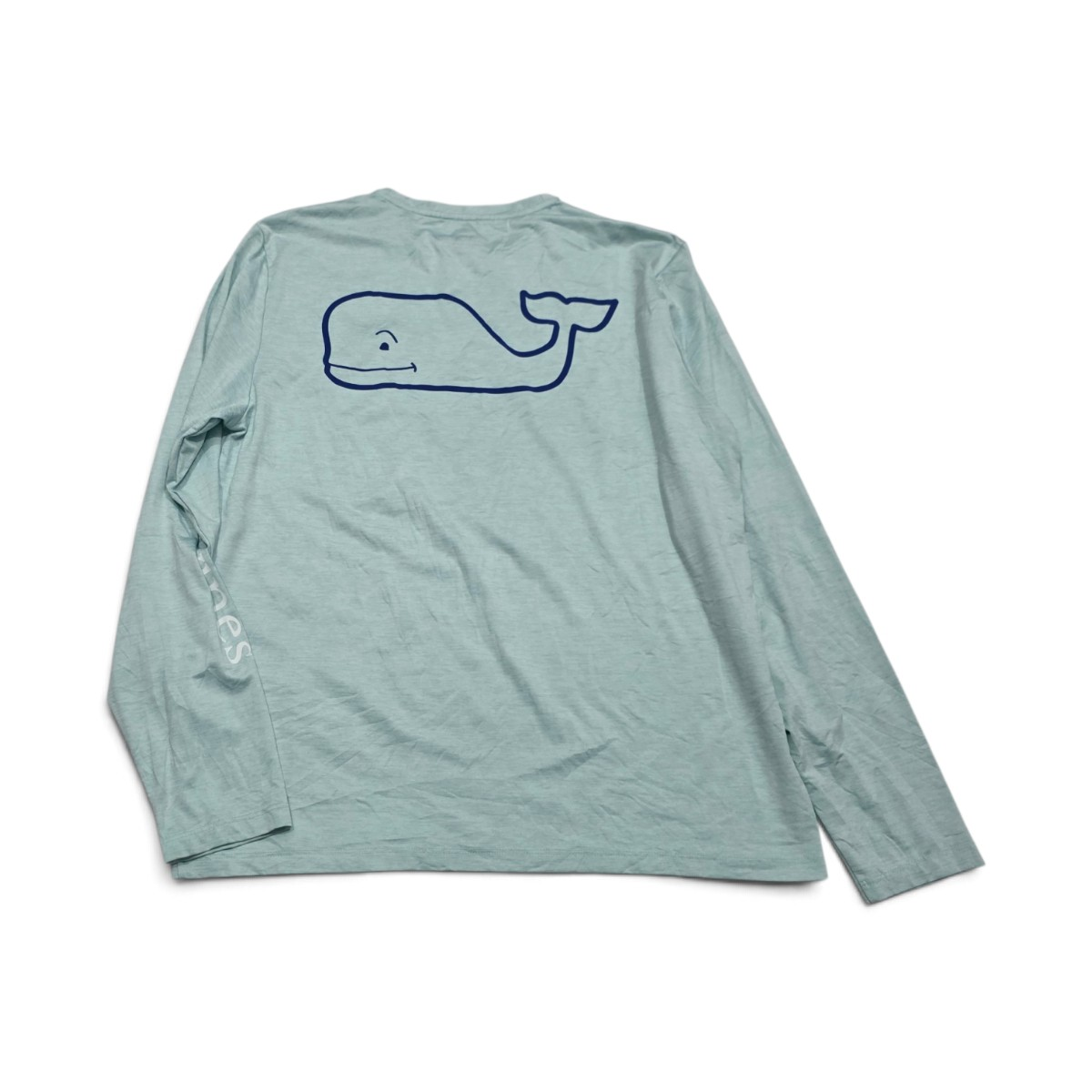 Playera Manga Larga Vineyard Vines Mediana M Verde Menta (Usado)
