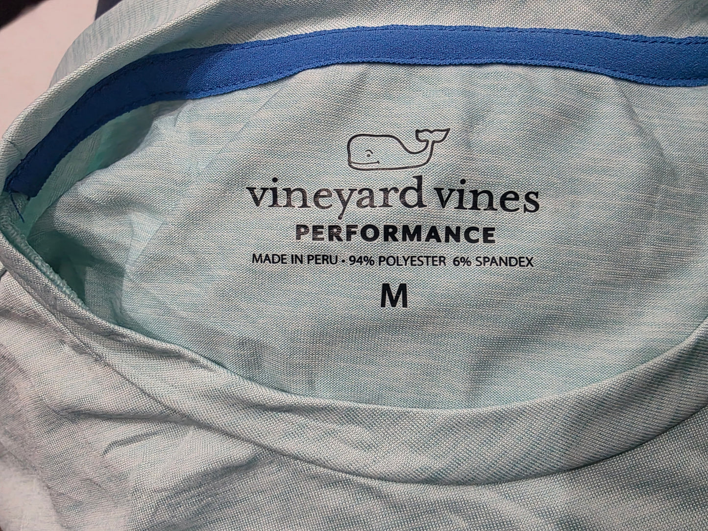 Playera Manga Larga Vineyard Vines Mediana M Verde Menta (Usado)