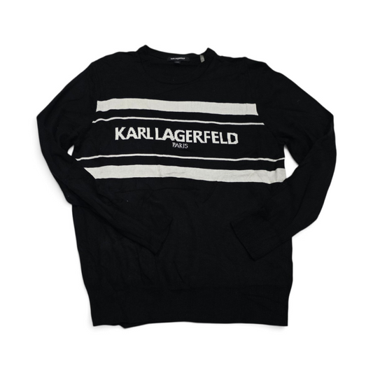 Sueter Karl Lagerfeld Grande L Letras Negro (Usado)