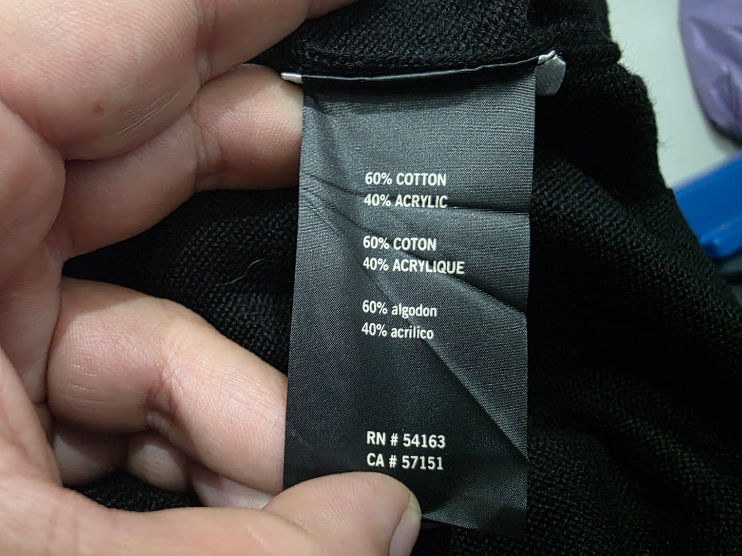 Sueter Karl Lagerfeld Grande L Letras Negro (Usado)