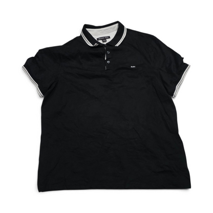 Playera Polo Michael Kors Grande L Negro (Usado)