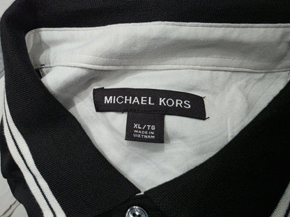 Playera Polo Michael Kors Grande L Negro (Usado)
