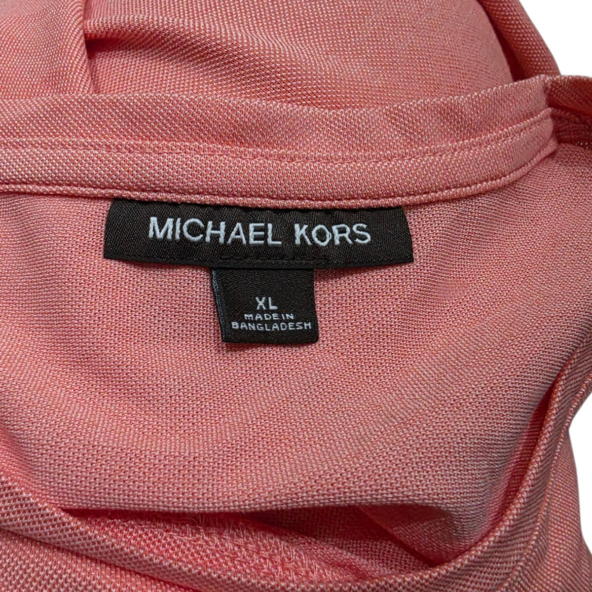 Playera Michael Kors Xgrande Xl Coral (Usado)