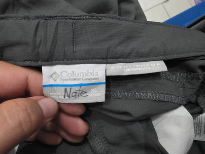 Pantalon Columbia Adolescente Xl Gris (Usado)