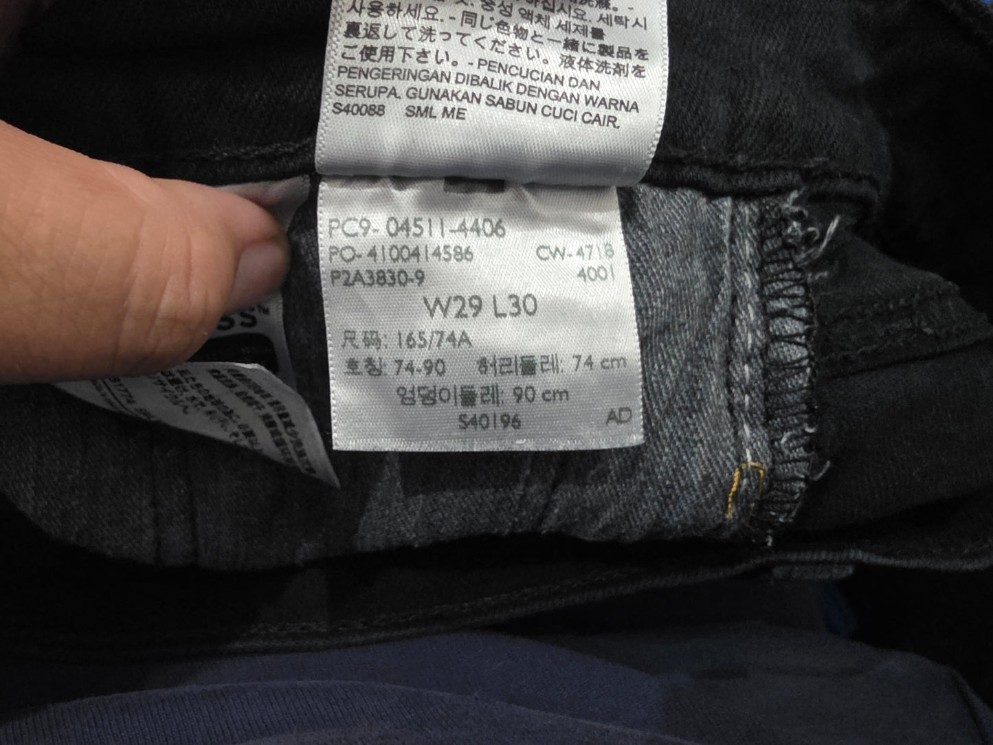Pantalon Levis 511 29x30 Slimfit Negro (Usado)