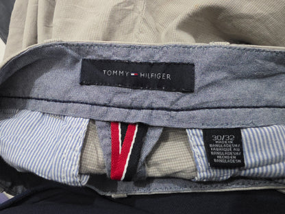 Pantalon Custom Fit Tommy Hilfiger 30x32 Gris (Usado)