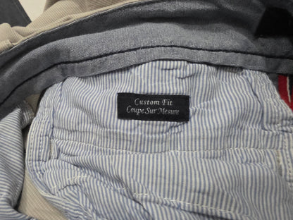 Pantalon Custom Fit Tommy Hilfiger 30x32 Gris (Usado)
