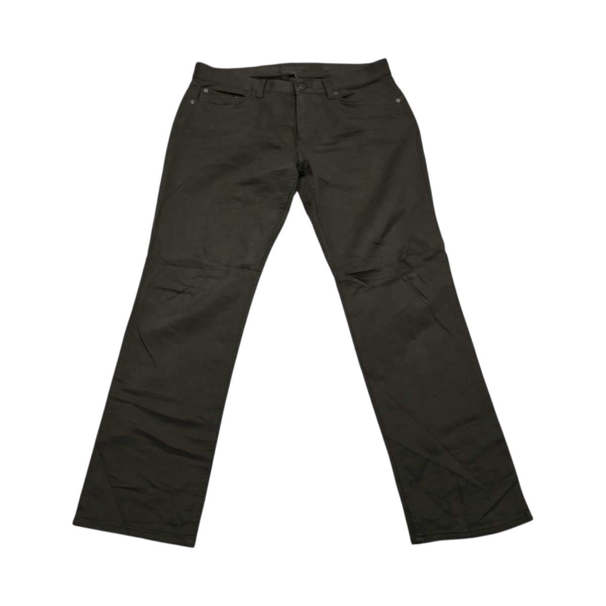Pantalon Slim Fit Banana Republic 33x30 Verde (Usado)