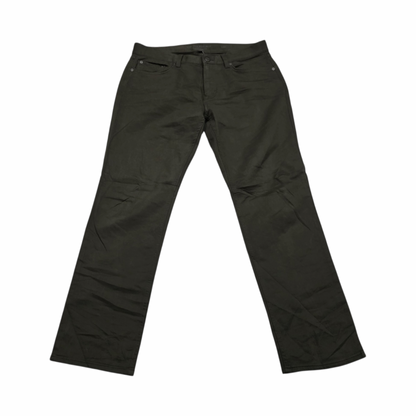 Pantalon Slim Fit Banana Republic 33x30 Verde (Usado)