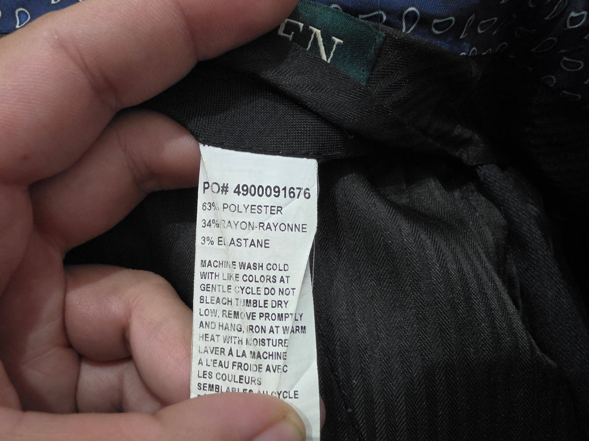 Pantalon De Vestor Recto Ralph Lauren 33x30 Gris (Usado)