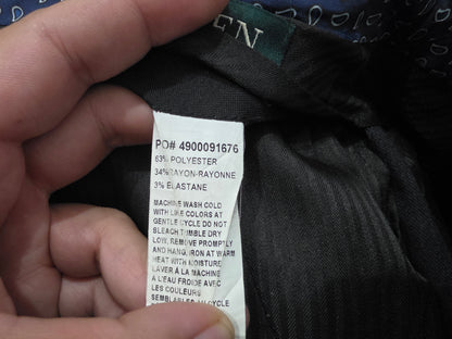 Pantalon De Vestor Recto Ralph Lauren 33x30 Gris (Usado)