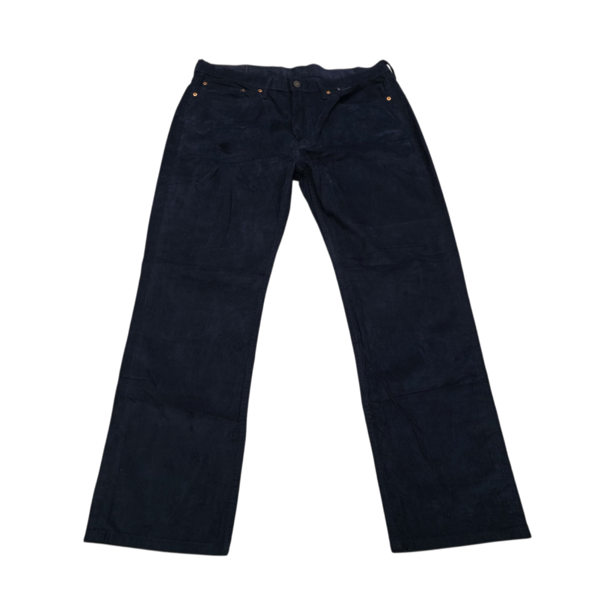Pantalon Recto Levis 514 36x30 Azul Pana (Usado)