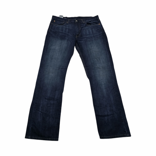 Pantalon Recto Levis 514 36x34 Azul Marino (Usado)