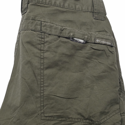 Pantalon Convertible Columbia 36 Verde Deslavado (Usado)