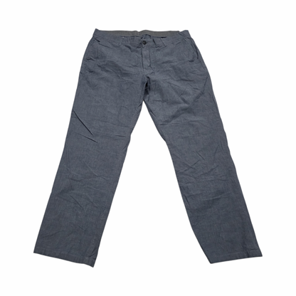 Pantalon Calvin Klein 38 X32 Gris Azul (Usado)