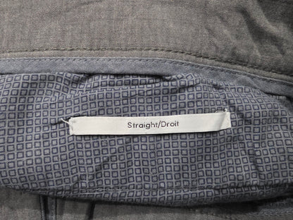 Pantalon Calvin Klein 38 X32 Gris Azul (Usado)