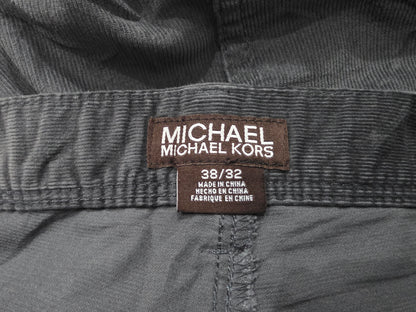 Pantalon Pana Recto Michael Kors 38x32 Gris (Usado)