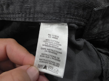 Pantalon Pana Recto Michael Kors 38x32 Gris (Usado)