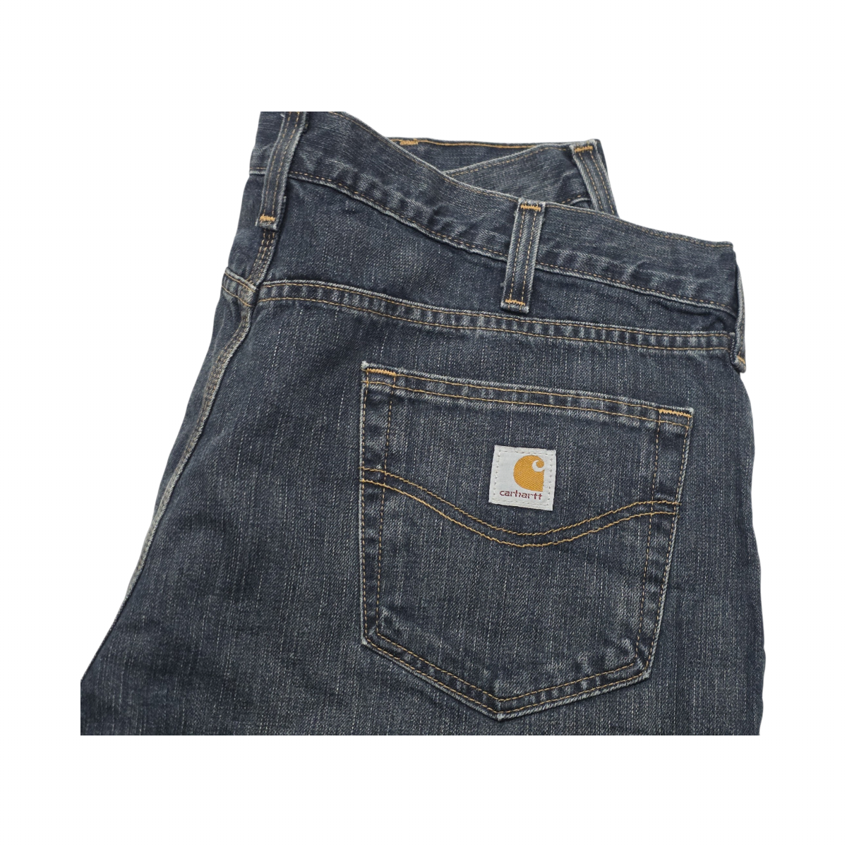 Pantalon Relaxed Fit Carhartt 40x32 Azul Mezclilla (Usado)