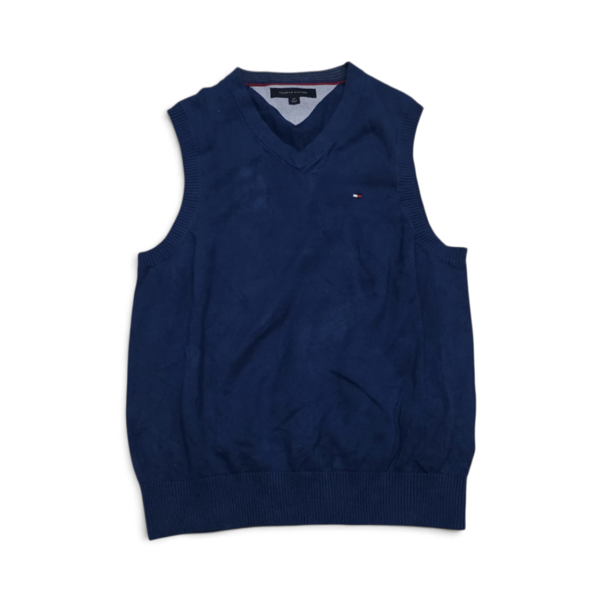 Chaleco Tommy Hilfiger Chico S Azul (Usado)