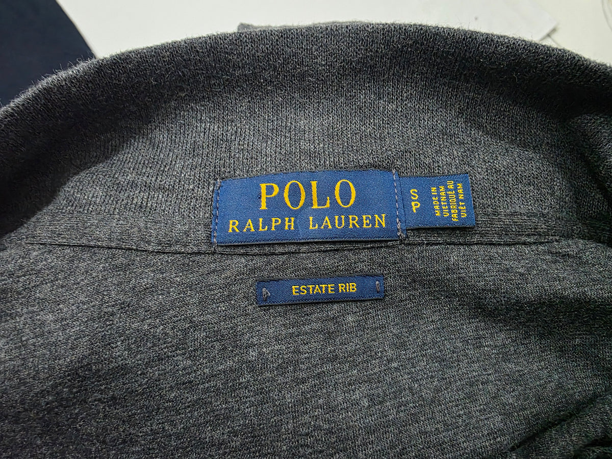 Sueter Ralph Lauren Chico S Gris Pony Colores (Usado)