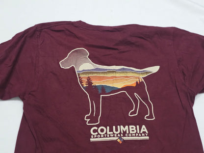 Playera Columbia Chico S Vino (Usado)