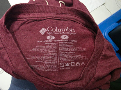 Playera Columbia Chico S Vino (Usado)