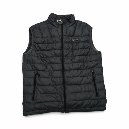 Chaleco Patagonia Mediana M Gris Con Detalles