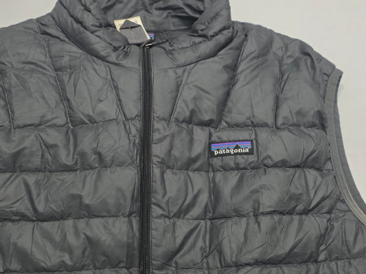 Chaleco Patagonia Mediana M Gris Con Detalles
