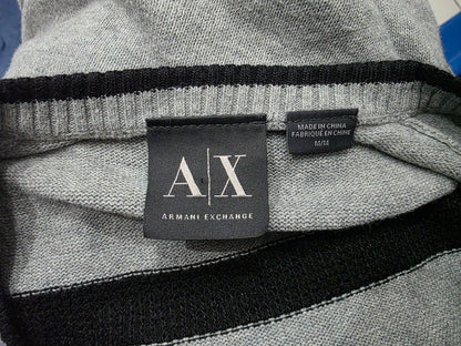 Sueter Armani Exchange Mediana M Gris escudo