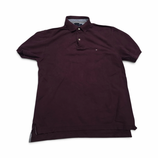 Playera Polo Tommy Hilfiger Mediana M Vino (Usado)